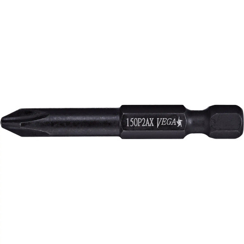 Vega 150P1AX - Phillips #1 Power Bit x 2" Long Pkg/10