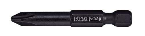 Vega 150P3AX - Phillips #3 Power Bit x 2" Long Pkg/10
