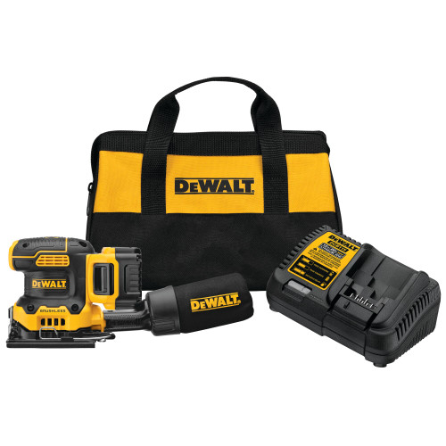 DEWALT DCW200P1 - 20V MAX Brushless 1/4 Sheet Sander Kit