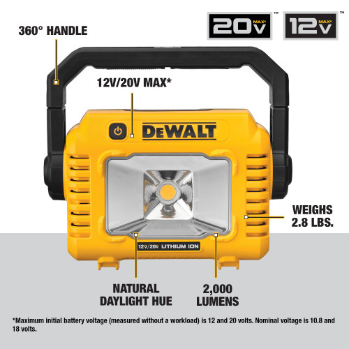 DEWALT DCL077B - 12V MAX / 20V MAX Led Task Light