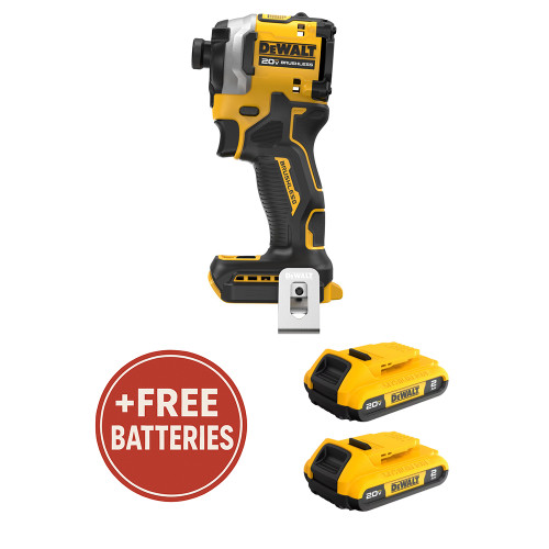 DEWALT DCF850B - 20V MAX Atomic 3 Speed 1/4" Impact Driver - Tool Only