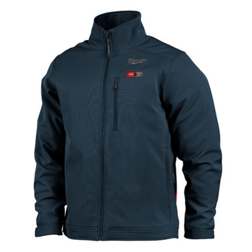 Milwaukee 204BL-21L - Men's Large M12 Cordless Heated TOUGHSHELL Jacket Kit - Navy Blue