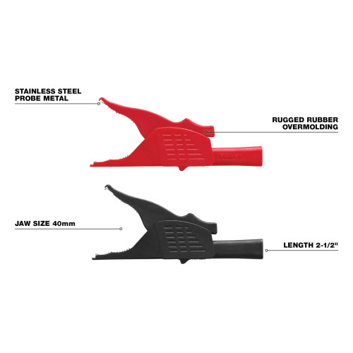 Milwaukee 49-77-1005 - Electrical Alligator Clips