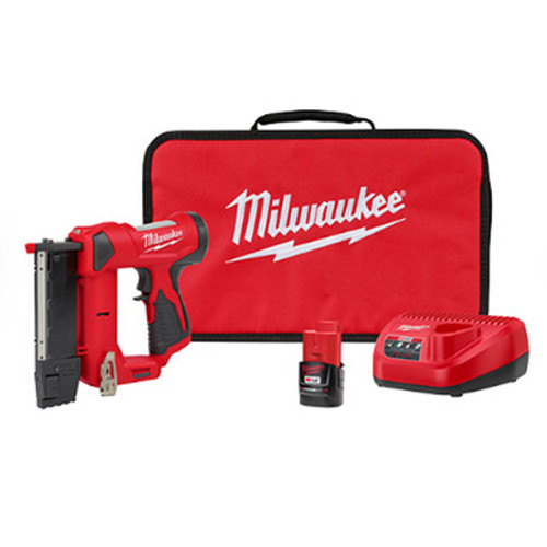 Milwaukee 2540-21 - M12, 23 Gauge Pin Nailer Kit