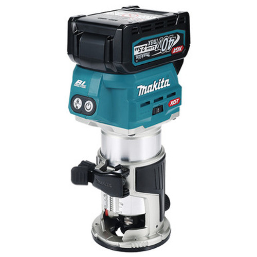 Makita RT001GD101 - 40V max XGT Brushless Cordless Compact Router w/ AWS & XPT (2.5 Ah Kit)