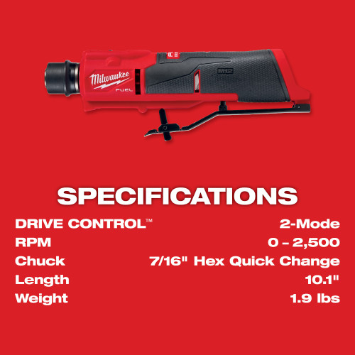 Milwaukee 2409-20 - M12 FUEL Low Speed Tire Buffer