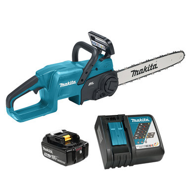 Makita DUC407RTX2 - 18V LXT Brushless Cordless 16" Rear Handle Chainsaw w/XPT (5.0Ah Kit)
