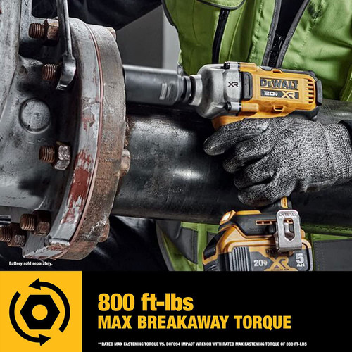 DEWALT DCF892B - 20V MAX* XR® 1/2 In. Mid-Range Impact Wrench With Detent Pin Anvil (Tool Only)