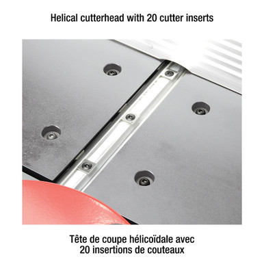 King Canada KC-10HJC - 10" Benchtop Jointer With Helical Cutterhead