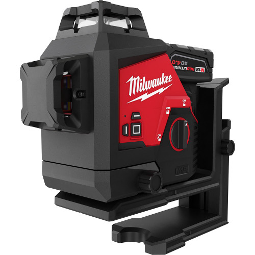 Milwaukee 3632-21 - M12 Green 360-Degree 3-Plane Laser Kit