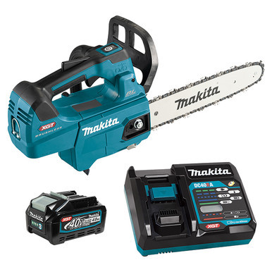 Makita UC003GM101 - 40V max XGT Cordless Brushless 12" Top Handle Chainsaw w/WetGuard (4.0Ah Kit)