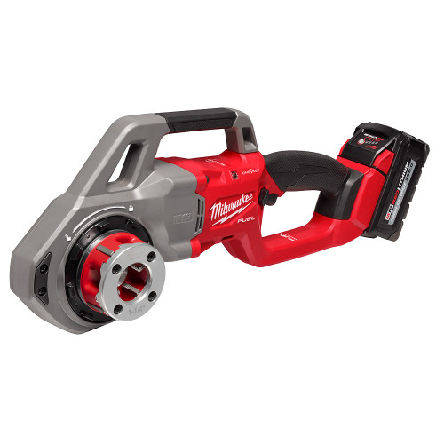Milwaukee 2870-22 - M18 FUEL Compact Pipe Threader w/ ONE-KEY w/ 1/2" - 1-1/4" Compact NPT Forged Aluminum Die Heads
