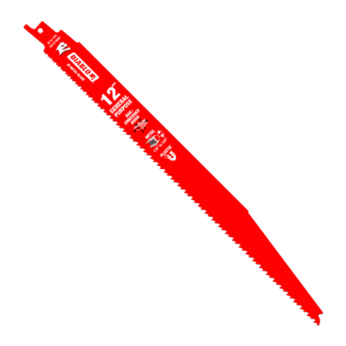 Diablo DS1214BGPC - 12 in. Bi-Metal Recip Blade for Nail-Embedded Wood, Metal, and Plastic