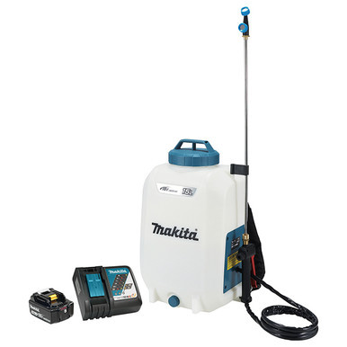 Makita DUS158RF - 18V LXT Cordless 4.0 Gal. (15.0 L) Backpack Sprayer w/XPT (3.0Ah Kit)