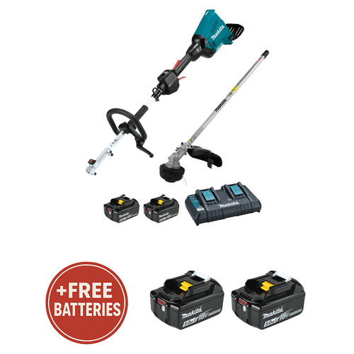 Makita DUX60PTM5X - 16-1/2" / 18Vx2 LXT Split Shaft Line Trimmer