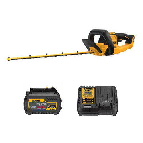 DEWALT DCHT870T1 - 60V MAX 26" Brushless Cordless Hedge Trimmer Kit