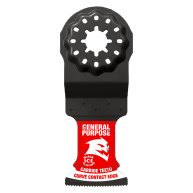 Diablo DOS125CGP - 1-1/4 in. Starlock Carbide Oscillating Blades for General Purpose Cuts (1-pack)