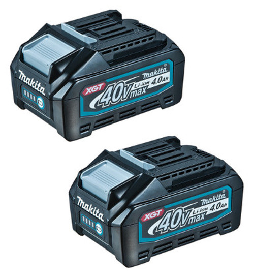 Makita BL4040-2 - 2 Pack of 40V XGT MAX 4.0Ah Li-Ion Battery