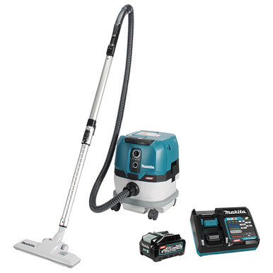 Makita VC001GLM11 - 40V max XGT Brushless Cordless 8.0 L (2.1 Gal.) Wet/Dry Vacuum Cleaner (4.0Ah Kit)