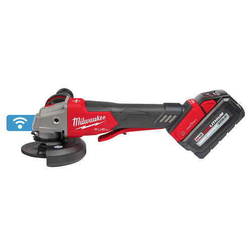 Milwaukee 2882-22 - M18 FUEL 4-1/2" / 5" Braking Grinder w/ ONE-KEY Paddle Switch, No Lock