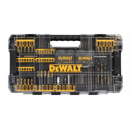 DEWALT DWANGFT100SETC - 100 Pc. Flextorq Impact Ready Screwdriving Bit Set With Toughcase+ System
