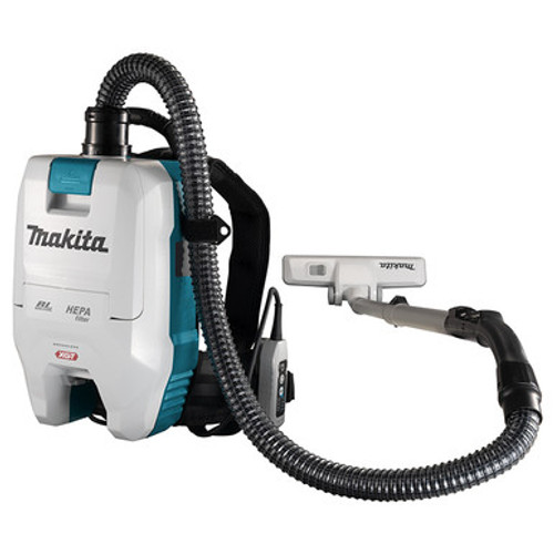 Makita VC008GT101 - 40V max XGT Brushless Cordless 2.0L Backpack Vacuum (5.0Ah Kit)