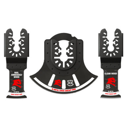 Diablo DOU3BS - 3 pc Universal Fit Bi-Metal Oscillating Blade Set (3-Piece)