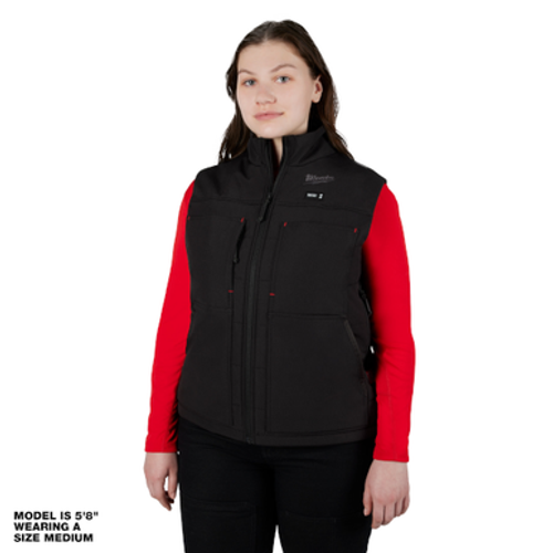 Milwaukee 334B-20XL - Women's X-Large M12 Cordless Heated Vest Black - Vest Only