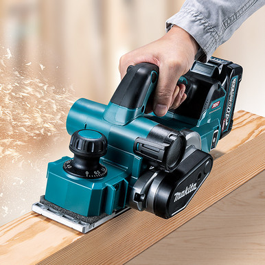 Makita KP001GZ - 40V max XGT Brushless Cordless 3-1/4" Planer w/ AWS & XPT (Tool Only)