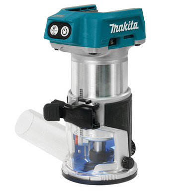 Makita DRT50T1JX4 - 18V LXT Brushless Cordless Compact Router (5.0 Ah Kit)