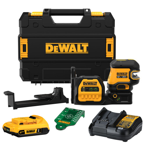 DEWALT DCLE34520G - 20V MAX 5 Spot Green Line Laser