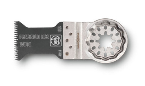 Fein 63502126270 - Oscillating Starlock Saw Blade E-Cut Precision Hcs 35X50Mm (3-Pack)