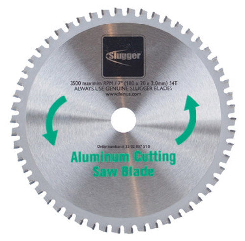 Fein 63502007210 - 7-1/4 In. Metal Cutting Saw Blade - Aluminium 54 Teeth