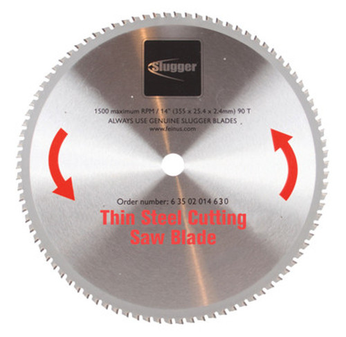 Fein 63502014630 - 14 In. Metal Cutting Saw Blade - Thin Material Mcbl14-Ts