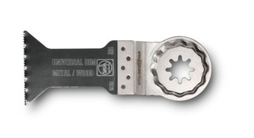 Fein 63502152270 - Oscillating Starlock Plus E-Cut Saw Blade Universal Bi-Metal 44X60Mm (3-Pack)