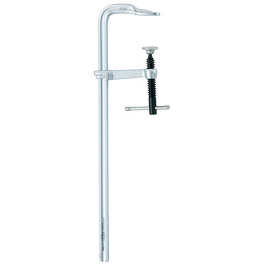 Bessey MMS-8 - Clamp, welding, F-style, crimped on swivel pad, 8 In. x 2.25 In.,