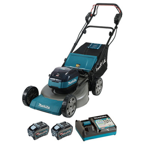 Makita LM002GT201 - 40V max XGT Brushless Cordless 21" Self-Propelled Lawn Mower w/XPT (5.0Ah x2 Kit)