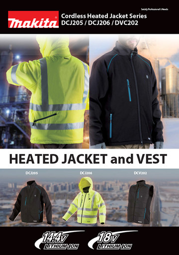 Makita DCV200 - 18V Heated Vests