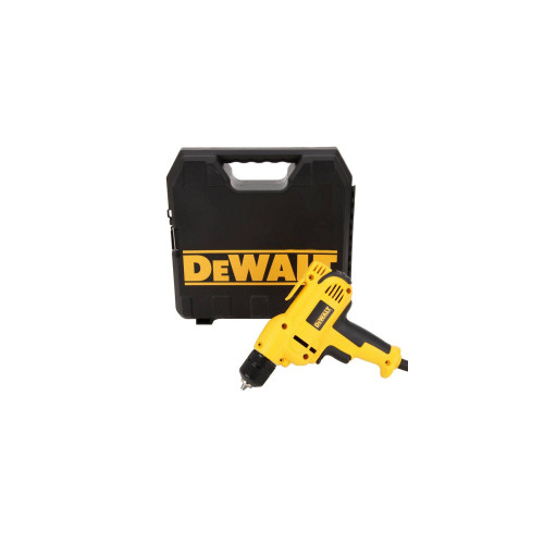 DEWALT DWD115K - 3/8" (10Mm) Vsr Mid-Handle Drill Kit With Keyless Chuck