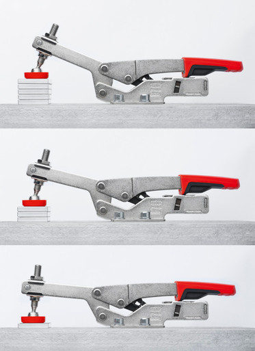 Bessey STC-HH70 - Clamp, toggle clamp, horizontal high profile, flanged base