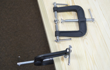 Bessey B-EC3 - Clamp, woodworking, three way edge clamp, 2.5 In. x 2.5 In., 300 