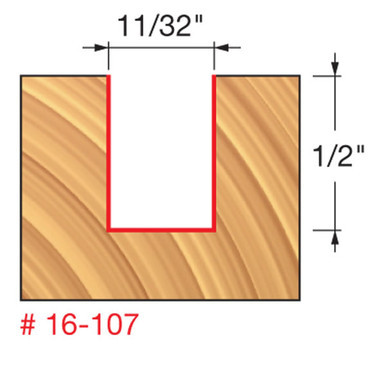 Freud 16-107 - 11/32" (Dia.) Mortising Bit