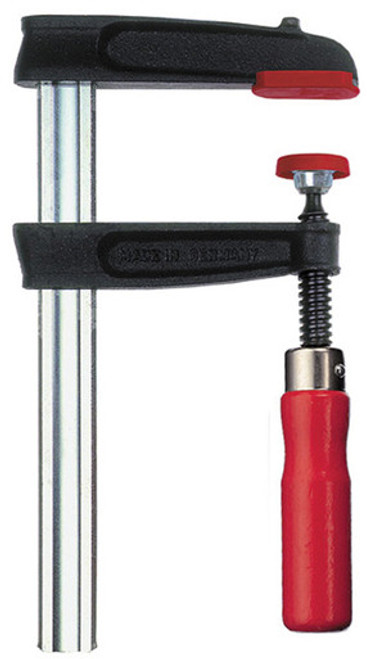 Bessey TGJ2.512 - Clamp, woodworking, F-style, replaceable pads, 2.5 In. x 12 In., 600 lb