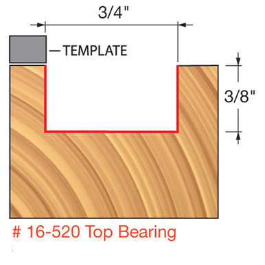 Freud 16-520 - 3/4" (Dia.) Mortising Bit