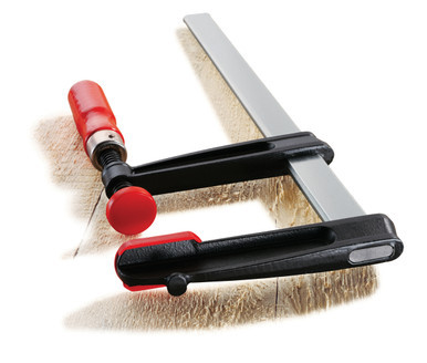 Bessey TC5.512 - Clamp, woodworking, F-style, flat rail, 5.5 In. x 12 In., 1200 