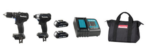 Makita DLX2221SYB - 18V (Compact) LXT BL Sub-Compact 2 Tool Combo Kit