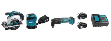 Makita DLX3170S - 18V (3.0 Ah) LXT 3 Tool Combo Kit