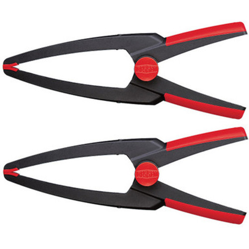 Bessey XCL2-Set - Clamp, spring clamp, needle nose, plastic, 2 pcs of the 2 In. 