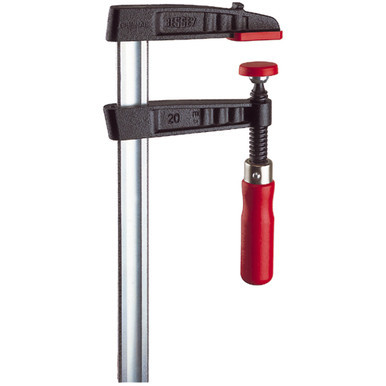 Bessey TG4.512 - Clamp, woodworking, F-style, replaceable pads, 4.5 In. x 12 In.