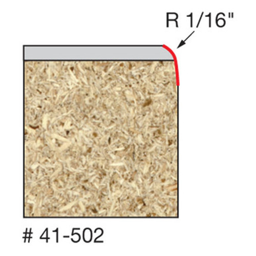 Freud 41-502 - 1/16" Radius Laminate Trim Bit